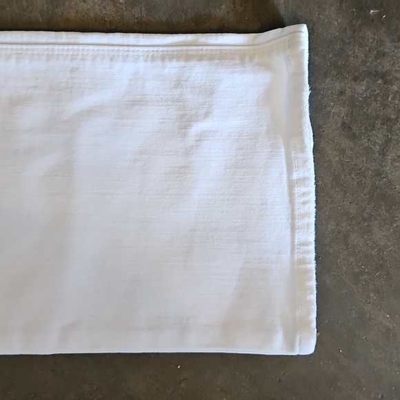 Unworn New White Stretch HUDSON Denim BETH Jeans Size 31 Flare 35" Inseam - Picture 6 of 11